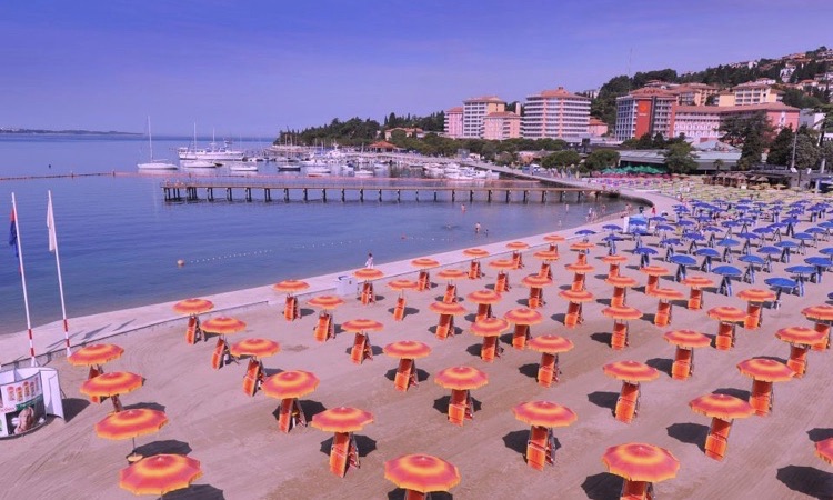 slovenia beaches portoroz